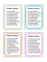 Vista previa - Hojas de trabajo - TARJETAS DE EXPRESION: CUENTAME, CUENTAME - página 1