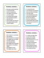Vista previa - Hojas de trabajo - TARJETAS DE EXPRESION: CUENTAME, CUENTAME - página 2