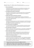 Vorschau - Arbeitsblätter - Lernplakat + AB mit Fragen zum Thema "Gymnasium" + Lösungsblatt + Infografik - Seite 3