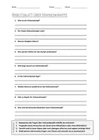 Vorschau - Arbeitsblätter - AB mit Fragen zum Thema "Hahnenkämpfe" + Lösungsblatt - Deckblatt