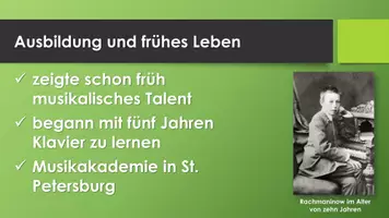 Vorschau - Präsentationen/Tafelbilder - Sergei Wassiljewitsch Rachmaninow (Präsentation und H5P) - Seite 1