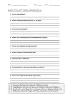 Vorschau - Arbeitsblätter - AB mit Fragen zum Thema "Halbinsel" + Lösungsblatt - Deckblatt