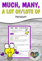 Vorschau - Arbeitsblätter - Much or Many - Materialpaket - Seite 1