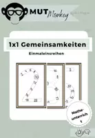 Vorschau - Arbeitsblätter - Faltbuch zu den Einmaleins-Gemeinsamkeiten - Seite 1