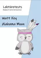 Vorschau - Arbeitsblätter - Lesekontrollen (inkl. Lösungsbogen): Alabama Moon von Watt Key - Deckblatt