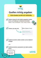 Vorschau - Merkblätter - Wie du Quellen verstehen und angeben kannst - Deckblatt