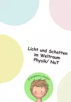 Vorschau - Arbeitsblätter - Licht und Schatten im Weltall - Die Mondphasen - Deckblatt