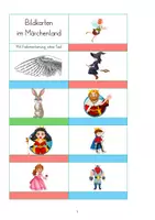 Vorschau - Spiele - Im Märchenland Grundwortschatz - Bildkarten - Seite 2
