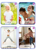 Vista previa - Tarjetas / Manipulativos - Engaging Action Flashcards & Posters 🌟📸 - página 3