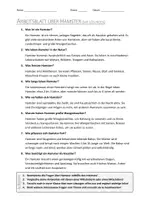 Vorschau - Arbeitsblätter - AB mit Fragen zum Thema "Hamster" + Lösungsblatt + Infografik - Seite 2