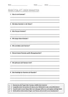Vorschau - Arbeitsblätter - AB mit Fragen zum Thema "Hamster" + Lösungsblatt + Infografik - Deckblatt