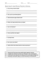 Vorschau - Arbeitsblätter - Lernposter + AB mit Fragen zum Thema "Georg Friedrich Händel" + Lösungsblatt + Mindmap + Infografik - Seite 1