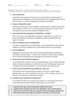 Vorschau - Arbeitsblätter - AB mit Fragen zum Thema "Handschrift" + Lösungsblatt - Seite 1