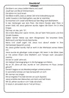 Vorschau - Arbeitsblätter - Jesus - lerne ihn kennen - Seite 1