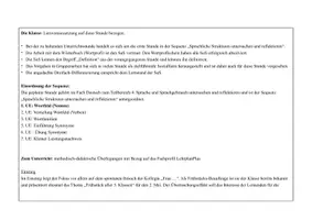 Vorschau - Stundenentwürfe - BUV Deutsch: Wortfelder zum Thema (5. Klasse) - Seite 2