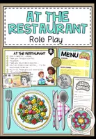 Vista previa - Juegos / Gamificación - At the restaurant - Role Play - Portada