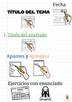 Vista previa - Refuerzo / NEE / Materiales de apoyo - Cartelería de aula, jerarquía de operaciones y organización - página 2