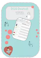 Vorschau - Unterrichtsreihen - Materialpaket - Klassifikatoren - DGS - Gebärdensprache - Seite 1