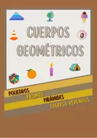 Vista previa - Tarjetas / Manipulativos - FLIPBOOK DE LOS CUERPOS GEOMÉTRICOS - página 1