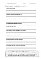 Vorschau - Arbeitsblätter - Lernposter + AB mit Fragen zum Thema "Hausrind" + Lösungsblatt + Infografik - Seite 1