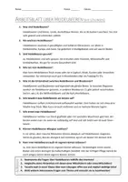 Vorschau - Arbeitsblätter - AB mit Fragen zum Thema "Heidelbeere" + Lösungsblatt - Seite 1