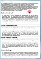 Vorschau - Arbeitsblätter - Soziale Medien - Hate Speech, Body Positivity, Influencer und TikTok - Seite 1