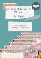 Vorschau - Arbeitsblätter - Philosophieren mit Filmen: Twilight - toxische Beziehungen - Deckblatt