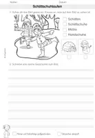 Vorschau - Arbeitsblätter - Geschichten schreiben | Winter - Seite 3