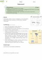 Vorschau - Stundenentwürfe - Ökologie | Wasserhaltevermögen von Böden | Analyse von Waldboden - Deckblatt