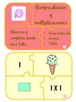 Vista previa - Unidades / Secuencias / Situaciones de Aprendizaje - MIS TABLAS DE MULTIPLICAR PARTE 2 (COMPLETAR) - página 2