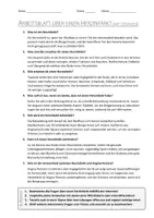 Vorschau - Arbeitsblätter - AB mit Fragen zum Thema "Herzinfarkt" + Lösungsblatt + Mindmap + Infografik - Seite 3