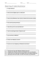 Vorschau - Arbeitsblätter - AB mit Fragen zum Thema "Hildesheim" + Lösungsblatt + Infografik - Deckblatt