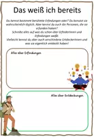 Vorschau - Arbeitsblätter - Entdeckungen, Erfindungen Themenheft - Seite 1