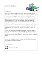 Vorschau - Arbeitsblätter - Leseübungsplan für die 1./2. Klasse für das ganze Schuljahr - Seite 1