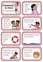 Vorschau - Spiele - Stress und Entspannung - 40 Gesprächskarten (Schule & zu Hause) - Seite 3