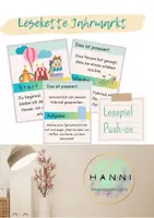 Vorschau - Spiele - Lesespiele Lesekette Push-On großes Paket #edukilights22 Sekundarstufe Vertretung - Seite 1