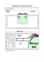 Vorschau - Arbeitsblätter - Informationsblatt - Ohm´sches Gesetz - Deckblatt