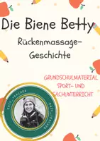 Vorschau - Fördermaterial/Inklusion - Die Biene Betty - Geschichte für eine Rückenmassage - Deckblatt