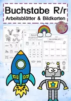 Vorschau - Arbeitsblätter - Buchstabeneinführung R - Deckblatt