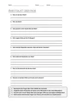 Vorschau - Arbeitsblätter - Lernposter + AB mit Fragen zum Thema "Hiob" + Lösungsblatt + Mindmap + Infografik - Seite 1