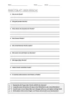 Vorschau - Arbeitsblätter - AB mit Fragen zum Thema "Hirsche" + Lösungsblatt + Infografik - Deckblatt