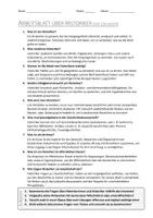 Vorschau - Arbeitsblätter - AB mit Fragen zum Thema "Historiker" + Lösungsblatt + Infografik - Seite 2
