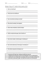 Vorschau - Arbeitsblätter - Lernplakat + AB mit Fragen zum Thema "Hochhaus" + Lösungsblatt + Infografik - Seite 1