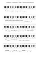 Vorschau - Arbeitsblätter - Lage von Tönen auf der Klaviertastatur, Vorzeichen (Einzelmaterial aus WmM Vol.2 - Modul 11) - Seite 1