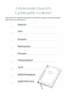 Vorschau - Arbeitsblätter - ChatGPT: Grammatik, Gedichte, Kurzgeschichten - Seite 3