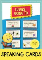 Vista previa - Tarjetas / Manipulativos - Future: Going to - Speaking Cards / Tarjetas de Conversación (Inglés) - Portada