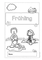 Vorschau - Arbeitsblätter - Deutsch/ DaZ - Frühling - Sparpaket Bildkarten, Arbeitsblätter, Miniwörterbuch, Sprachförderung - Seite 2