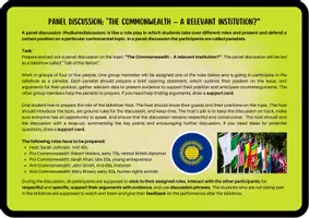 Vorschau - Arbeitsblätter - The British Commonwealth - A Relevant Institution? (Panel Discussion / Role Play / Talkshow / Q1 Q2) - Seite 3