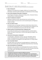 Vorschau - Arbeitsblätter - AB mit Fragen zum Thema "Hollywood" + Lösungsblatt + Infografik - Seite 2