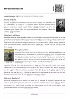 Vorschau - Arbeitsblätter - Friedrich Nietzsche - Arbeitsblatt-Lösungen mit Erklärvideo - Seite 3